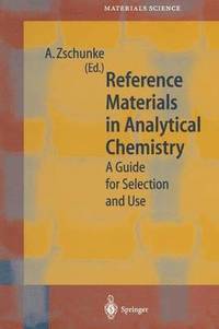 bokomslag Reference Materials in Analytical Chemistry