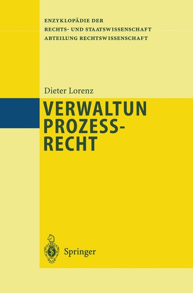 Dieter Lorenz - Verwaltungsprozeßrecht, Häftad