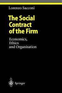 bokomslag The Social Contract of the Firm