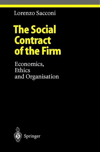 bokomslag Social Contract of the Firm