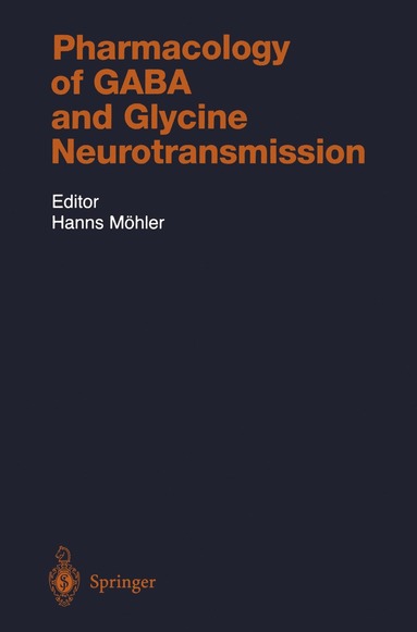 bokomslag Pharmacology of GABA and Glycine Neurotransmission