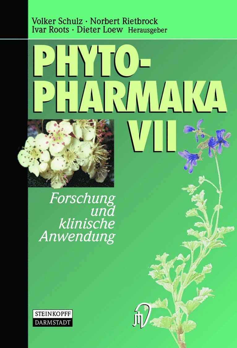Volker Schulz, Norbert Rietbrock, Ivar Roots, Dieter Loew - Phytopharmaka VII, Häftad