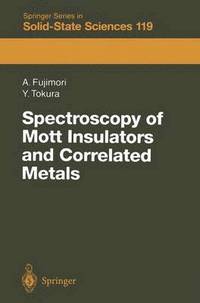 bokomslag Spectroscopy of Mott Insulators and Correlated Metals