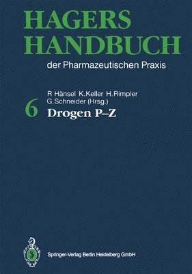 bokomslag Hagers Handbuch der Pharmazeutischen Praxis