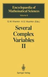 bokomslag Several Complex Variables II