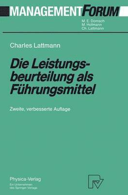 bokomslag Die Leistungsbeurteilung als Fhrungsmittel