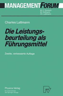 bokomslag Die Leistungsbeurteilung als Führungsmittel