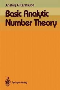 bokomslag Basic Analytic Number Theory