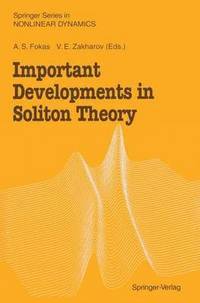 bokomslag Important Developments in Soliton Theory