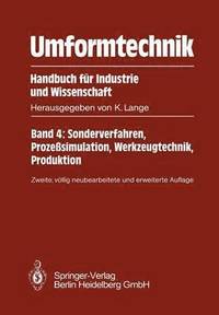 bokomslag Umformtechnik Handbuch fr Industrie und Wissenschaft