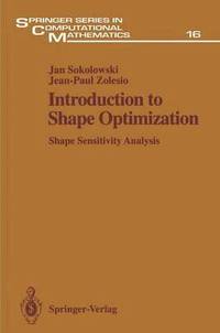 bokomslag Introduction to Shape Optimization