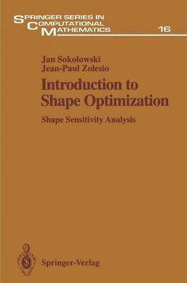 Jan Sokolowski, Jean-Paul Zolesio - Introduction to Shape Optimization, Häftad
