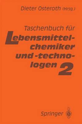 bokomslag Taschenbuch fr Lebensmittelchemiker und -technologen