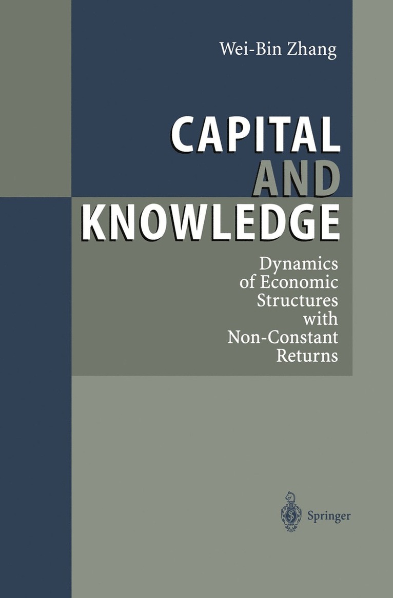 Wei-Bin Zhang - Capital and Knowledge, Häftad
