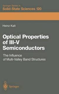 bokomslag Optical Properties of IIIV Semiconductors