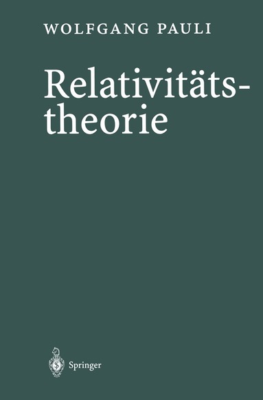 Wolfgang Pauli, Domenico Giulini - Relativitätstheorie, Häftad