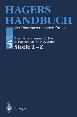 bokomslag Hagers Handbuch der Pharmazeutischen Praxis