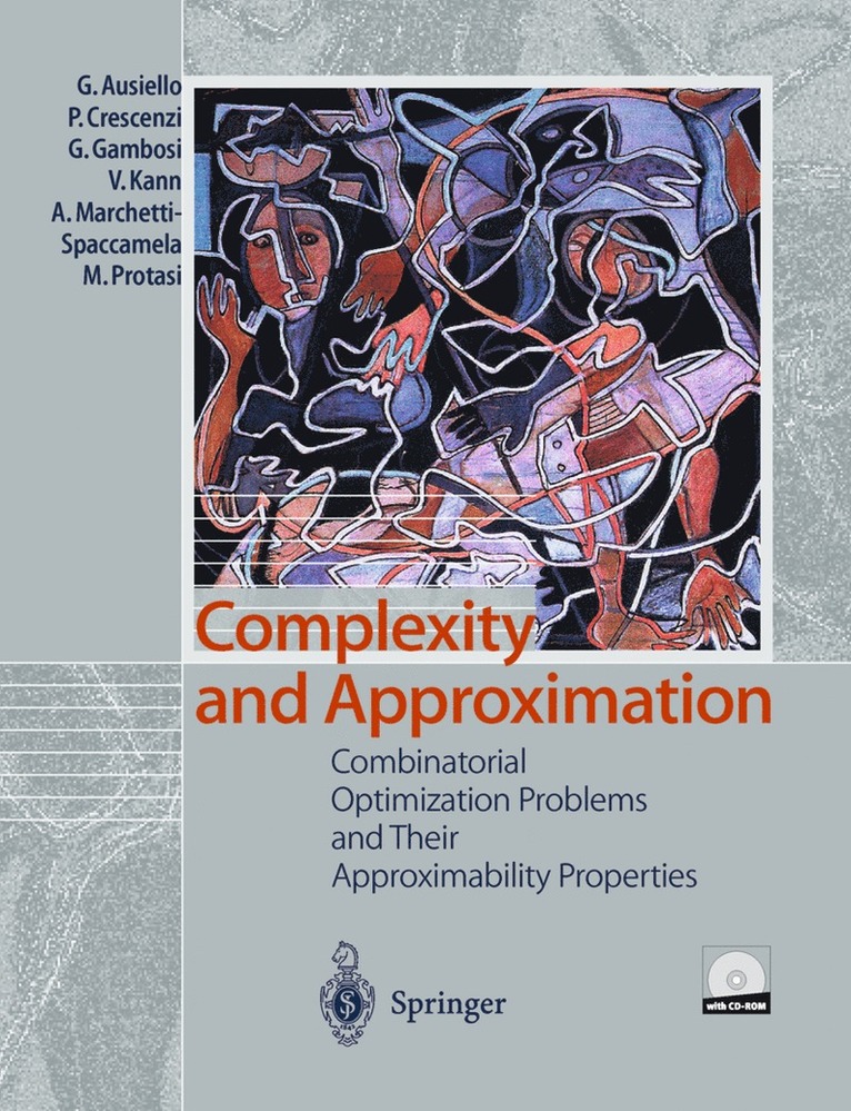 Giorgio Ausiello, Pierluigi Crescenzi, Giorgio Gambosi, Viggo Kann, Alberto Marchetti-Spaccamela, Marco Protasi - Complexity and Approximation, Häftad