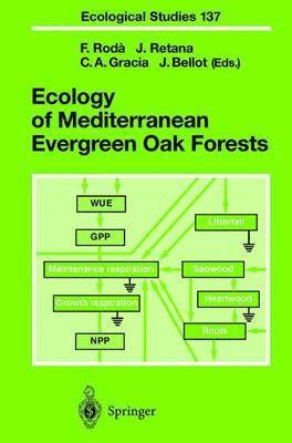 Ferran Roda, Javier Retana, Carlos A. Gracia, Juan Bellot - Ecology of Mediterranean Evergreen Oak Forests, Häftad