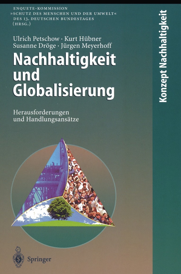 Ulrich Petschow, Kurt Hübner, Susanne Dröge, Jürgen Meyerhoff - Nachhaltigkeit und Globalisierung, Häftad