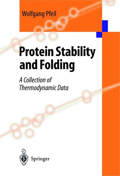 Wolfgang Pfeil - Protein Stability and Folding, Häftad