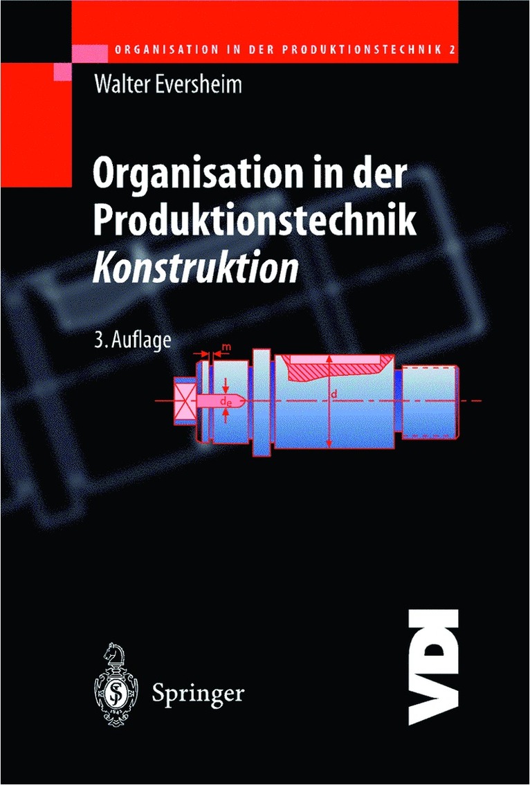 Walter Eversheim - Organisation in der Produktionstechnik, Häftad