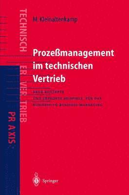 bokomslag Prozeßmanagement im Technischen Vertrieb
