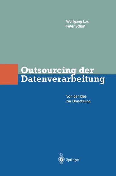 bokomslag Outsourcing der Datenverarbeitung