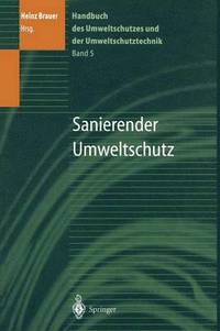 bokomslag Handbuch des Umweltschutzes und der Umweltschutztechnik