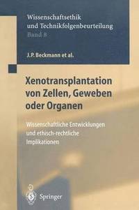 bokomslag Xenotransplantation von Zellen, Geweben oder Organen