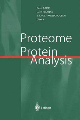 bokomslag Proteome and Protein Analysis