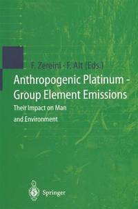 bokomslag Anthropogenic Platinum-Group Element Emissions