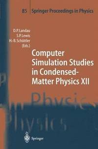 bokomslag Computer Simulation Studies in Condensed-Matter Physics XII