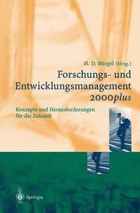 bokomslag Forschungs- und Entwicklungsmanagement 2000plus