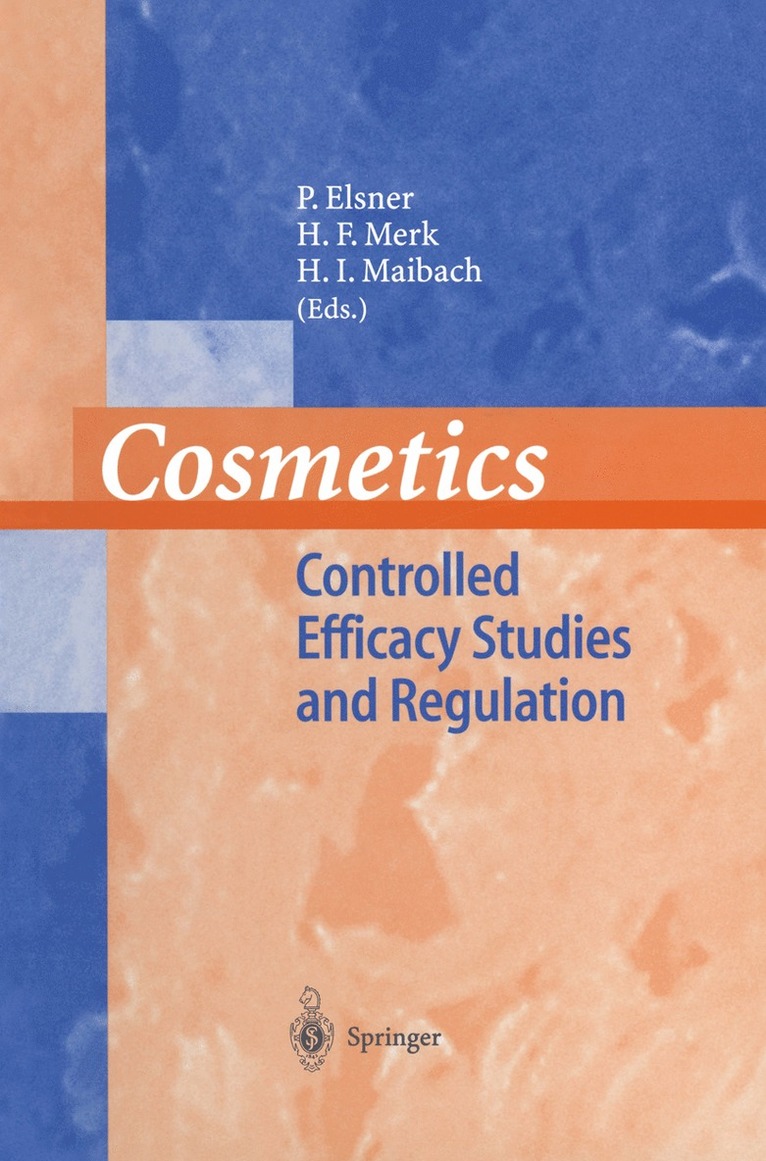 P. Elsner, Hans F. Merk, Howard I. Maibach - Cosmetics, Häftad