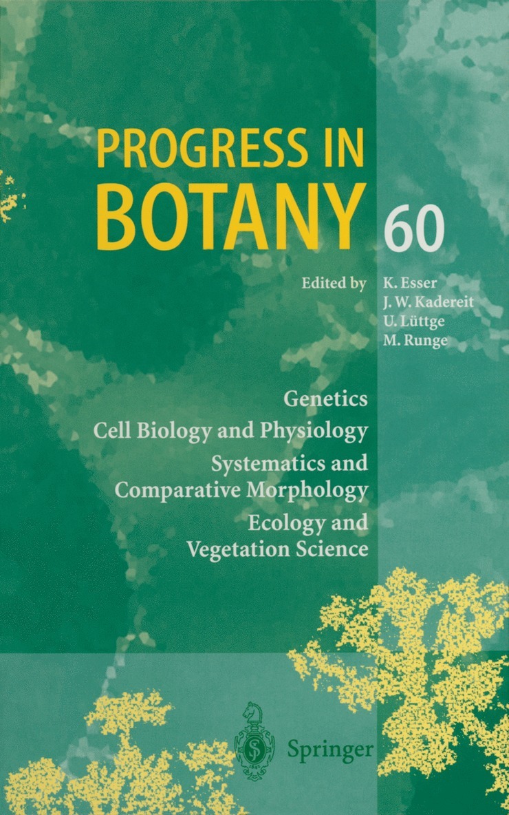 K. Esser, J. W. Kadereit, U. Lüttge, M. Runge - Progress in Botany, Häftad