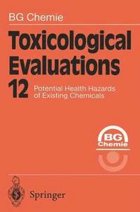 bokomslag Toxicological Evaluations