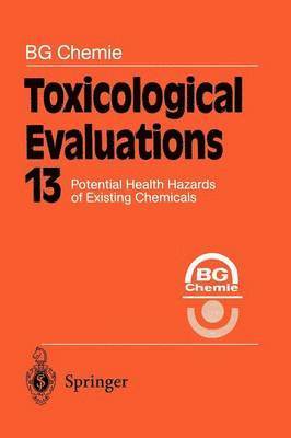 bokomslag Toxicological Evaluations