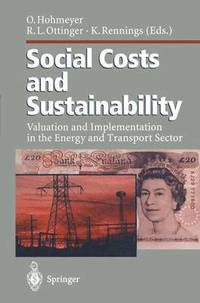 bokomslag Social Costs and Sustainability