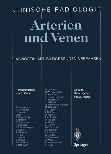 Eberhard Zeitler, Eberhard Zeitler - Arterien und Venen, Häftad