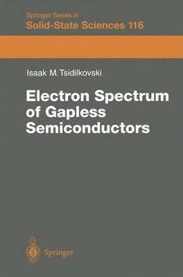 Electron Spectrum of Gapless Semiconductors 1