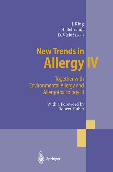 Johannes Ring, Heidrun Behrendt, Dieter Vieluf - New Trends in Allergy IV, Häftad