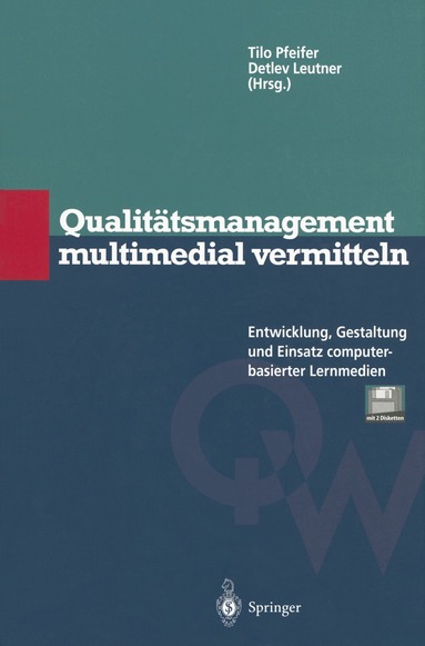 Tilo Pfeifer, Detlef Leutner - Qualitätsmanagement multimedial vermitteln, Häftad