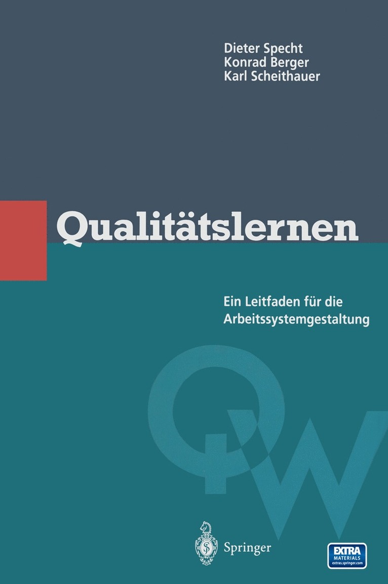 Dieter Specht, Konrad Berger, Karl Scheithauer - Qualitätslernen, Häftad