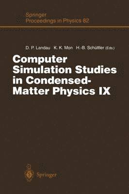 bokomslag Computer Simulation Studies in Condensed-Matter Physics IX