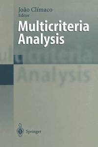 bokomslag Multicriteria Analysis