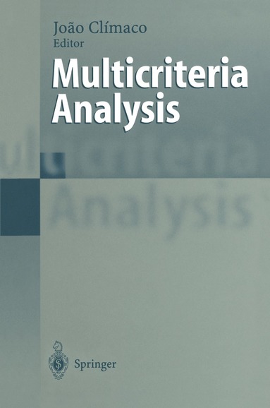 bokomslag Multicriteria Analysis