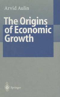 bokomslag The Origins of Economic Growth