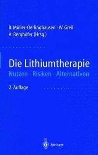bokomslag Die Lithiumtherapie