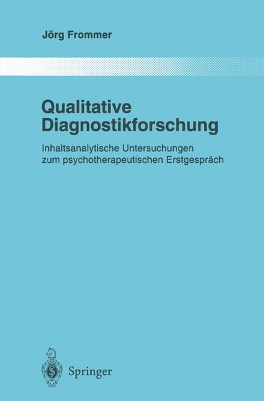 bokomslag Qualitative Diagnostikforschung